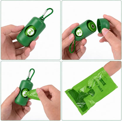 Dog Poop Bag Biodegradable Scented: Leak Proof Dog Waste Bags with 1 Dispenser, 18 Rolls Refills Poop Bags -450 Counts